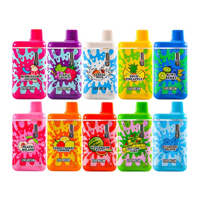 packman vape flavors X1 Pack Man Dual Flavour HHCP Filled Vape 1.0ml (UK COMPLIANT)