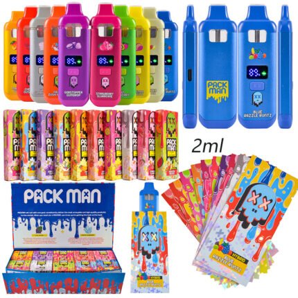 Wiederaufladbare und preiswerte Einweg-Vapes Großpackung | Packman Mini 2g Einweg-Vape