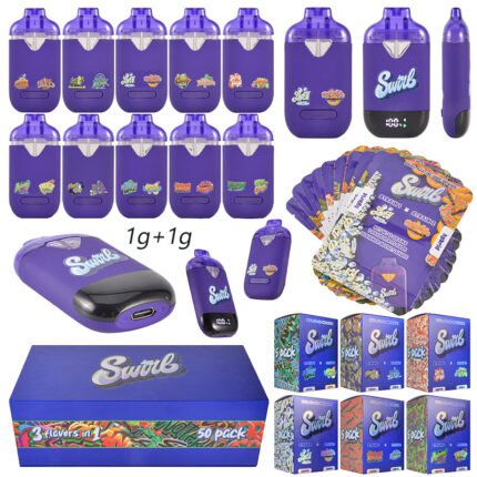 Beste Einweg-Vapes im Großhandel | Swirl Switch 1g+1g Vape
