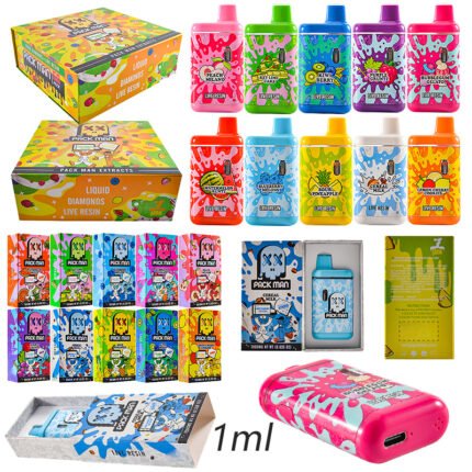 Hochwertige Einweg-Vapes im Großpack | Packman Gen3 1000mg Vape