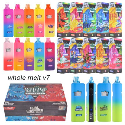 Hochwertige Wiederaufladbare und Preisgünstige Vapes im Großhandel | Whole Melt V7 2g Einweg-Vape-Pen