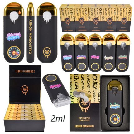 high quality cheap empty led pen | USA california round 2g disposable vape