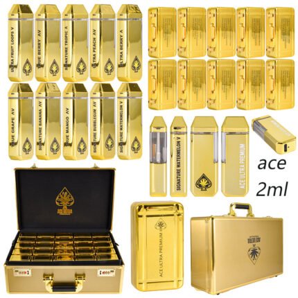 Leere wiederaufladbare Vapes im Großhandel | Ace Ultra Premium Gold 2g Einweg-Vape