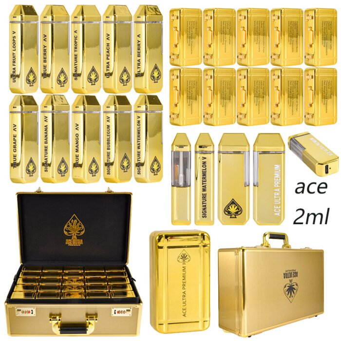 ace ultra premium disposable gold cbd vape Leere wiederaufladbare Vapes im Großhandel | 2g Einweg-Vape Vape Kits: Pod Kits Choose Flavor:Blue Razz Hubba Raz Disposable Vapes USA