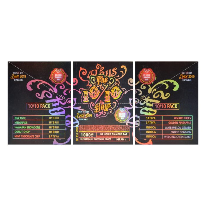 Gnstige Einweg-Vapes mit LED-Display im Grohandel | The Boys 10/10 1g  Einweg-Vape Pen - https://www.leerervape.com/