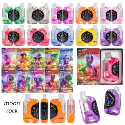 Hochwertige, leere und günstige Dual-Kammer Einweg-Vapes im Großhandel | Moon Rock 2g Vape