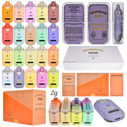 Günstige hochwertige Dual-Kammer-Vapes mit LED-Display im Großhandel | Smoothie Bar 2g Einweg-Vape
